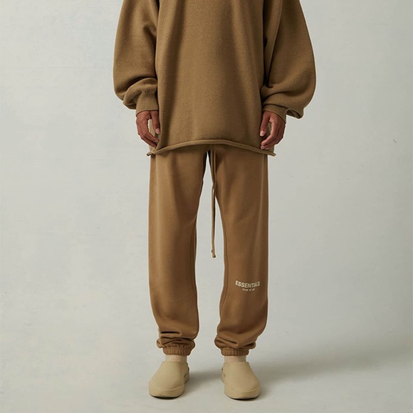 ESSENTIALS FEAR OF GOD OAK SWEATPANTS🆕 - Picture 6 of 7
